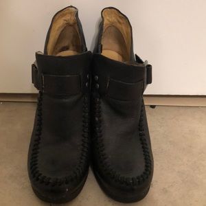 Nine West Wedges. Slightly worn. Size: 7